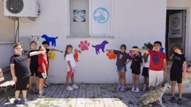 Burhaniyeli öğrencilerden can dostlara sevgi dolu dokunuş