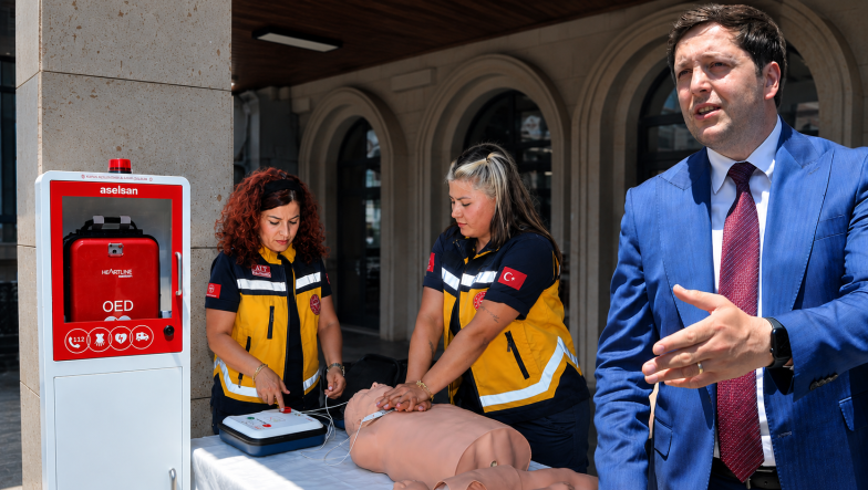 Balıkesir’de Hayat Kurtaran Şok Cihazı Dönemi Başladı!