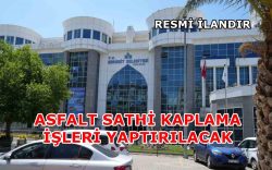 Edremit Belediyesi Asfalt Sathi Kaplama İşleri Yaptıracak