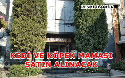 Erdek Belediyesi Kedi ve Köpek Maması Satın Alacak