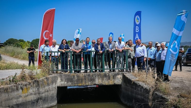 Pamukçu-Aslıhantepecik Ovası, üç yılın ardından sulama suyuna kavuştu (1)