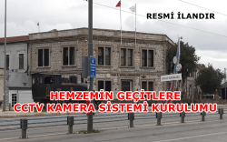 TCDD 3. Bölge Müdürlüğü Mıntıkasındaki Hemzemin Geçitlere CCTV Kamera Sistemi Kurulacak