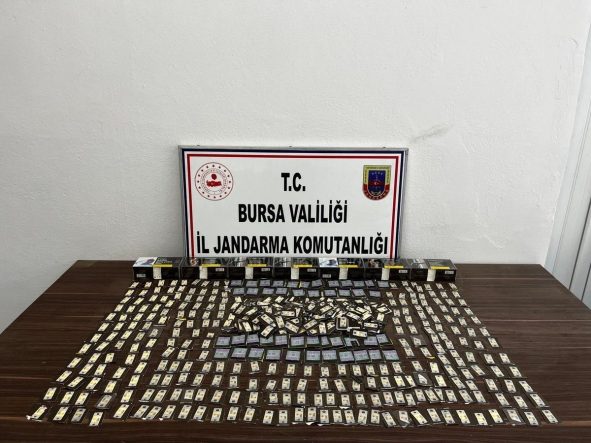 Bursa’da kaçak tütün operasyonu: 6 gözaltı