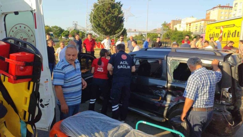 Giresun’da trafik kazası: 1 yaralı