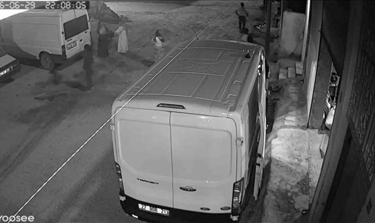 Suruç’ta 2 çocuğun yaralandığı patlama anı kamerada