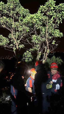 Trabzon’da sarp yamaçta mahsur kalan şahıs kurtarıldı