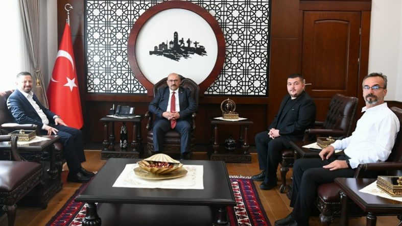 Aydemir ve Acar'dan Vali Ustaoğlu’na Ziyaret
