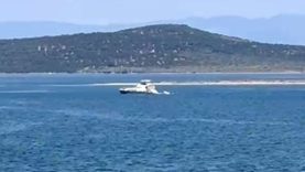AYVALIK'TA DENİZDE KAYBOLAN GENÇ İÇİN ARAMA KURTARMA ÇALIŞMALARI SÜRÜYOR