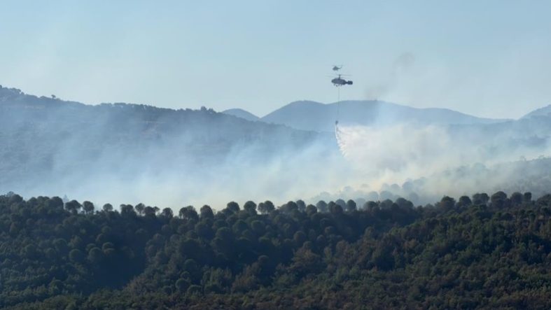 Balıkesir Gömeç yangını 3. gününde