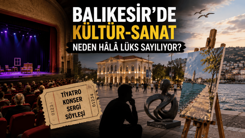 Balıkesir'de Kültür-Sanat Neden Hâlâ Lüks Sayılıyor