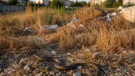 Balıkesir'de Sessiz Tehlike! Boş Arsalar Yılanların Yeni Yuvası mı Oldu