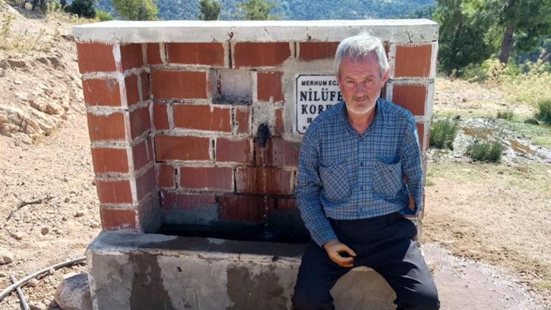 Balıkesir’de doğup büyüdüğü köyüne 8 çeşme yaptırdı