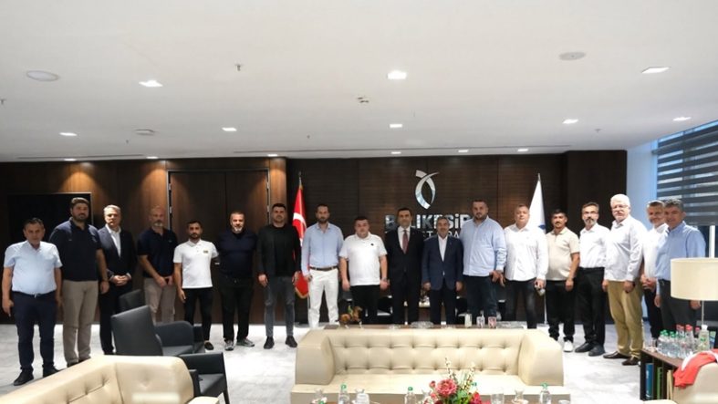 Balıkesirspor Yönetimi Şehri Kucaklayan Ziyaretlerini Sürdürüyor