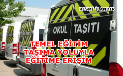 Bandırma İlçe Milli Eğitim Müdürlüğü Öğrenci Taşıma Hizmeti Alacak