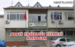 Bandırma Orman İşletme Müdürlüğü Arazi Hazırlığı Hizmeti Alacak