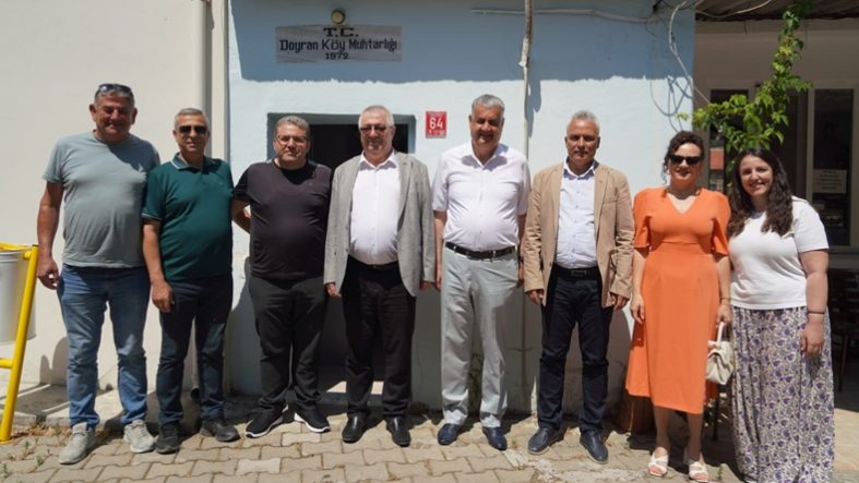 Edremit'te Mahalle Seferberliği Başkan Mehmet Ertaş 47 Muhtarla Yerinde Buluştu