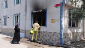 Gönen'de bir evde çıkan yangın hasara neden oldu