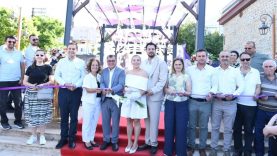 Sabri Uğur parkı açık hava nikah salonu hizmete açıldı (2)
