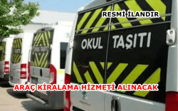 Savaştepe İlçe Milli Eğitim Müdürlüğü Taşıma Hizmeti Alacak