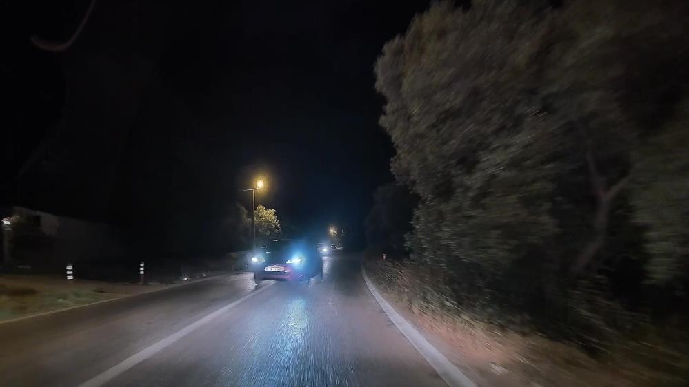 Erdek’te hatalı sollama kazaya davetiye çıkardı