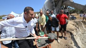 Akın, Avşa Cemevinin temel atma törenine katıldı (2)