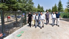 Altıeylül Hayvan Bakımevi'nde Çalışmalar Yerinde İncelendi (1)