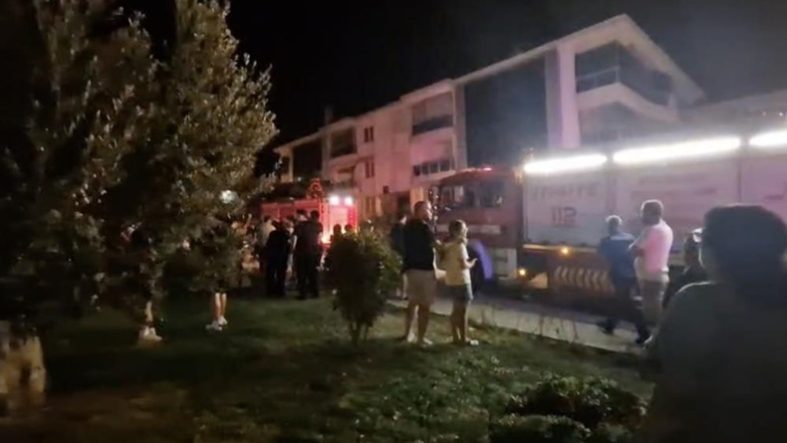 Ayvalık'ta aynı apartmanın bodrum katında bir günde iki kez yangın çıktı