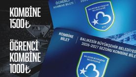 Balıkesir Büyükşehir Belediyespor'da Kombine Heyecanı Başladı