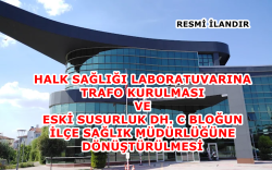 Balıkesir İl Sağlık Müdürlüğü Yapım İşi