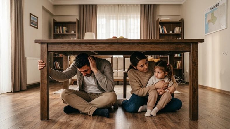 Balıkesir’de 3.3’lük Deprem Panikletti! Deprem Anında Hemen Dışarı Çıkmak Doğru mu