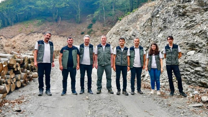 Bandırma Orman İşletme Müdürlüğündeki çalışmalar yerinde incelendi