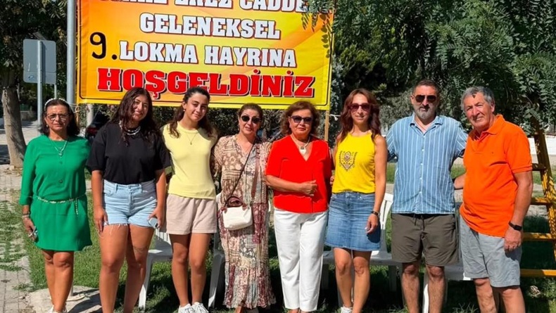 Burhaniye’de geleneksel lokma hayrı yapıldı