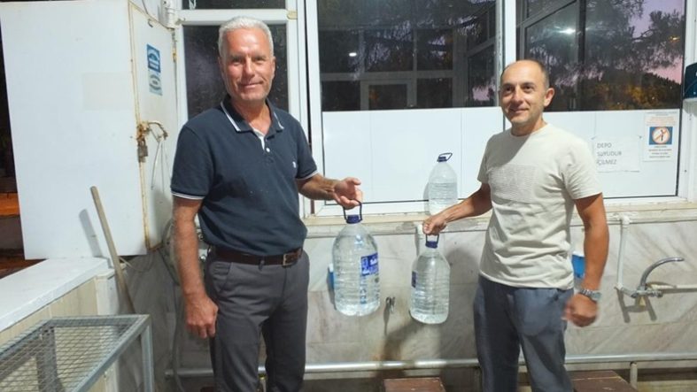 Burhaniye'de su sıkıntısı bezdirdi