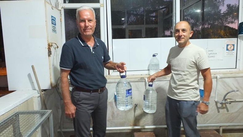 Burhaniye’de su sıkıntısı bezdirdi