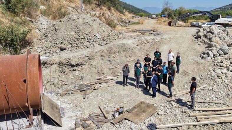 DSİ Bölge Müdürü Olcay Çubukcu’dan Reşitköy Barajı Sulama Projesine Yerinde İnceleme