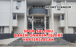 Edremit Spor Salonu Bakım Onarım İşi