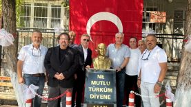 Savaştepe Soğucak Mahallesi’nde Atatürk Büstü Coşkuyla Açıldı (2)