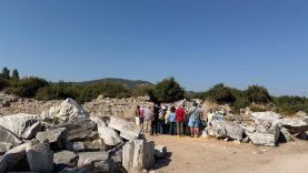 Yunan turistlerden Balıkesir'de Antik Kent ziyareti