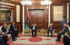 Dışişleri Bakanı Fidan Libya Başkanlık Konseyi Başkanı el-Menfi ile görüştü