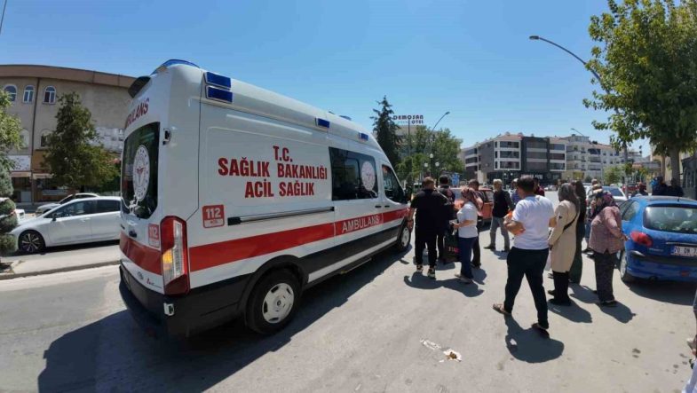 Karaman’da otomobilin çarptığı genç kadın yaralandı