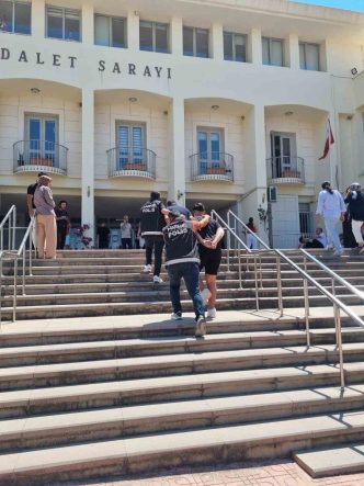 Uyuşturucu şüphelileri dronla yakalandı