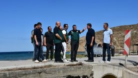 Balıkesir Erdek’te Taşkın Riskine Karşı Çalışmalar Sürüyor (1)