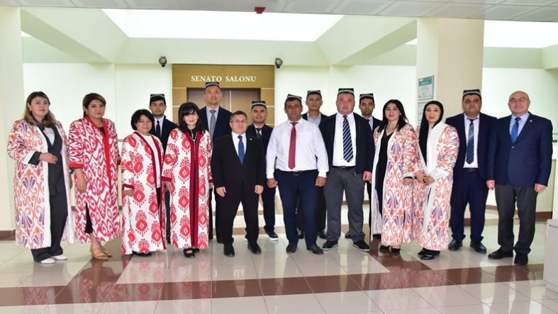 Balıkesir Üniversitesi’nde Özbekistan’dan akademisyen hareketliliği