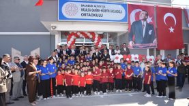 Balıkesir’de bir okul daha eğitime kazandırıldı (1)