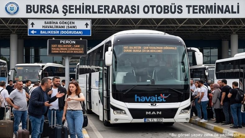 Balıkesir’den havalimanına giden yolcular isyanda “BURSA’YA NEDEN UĞRUYORUZ”