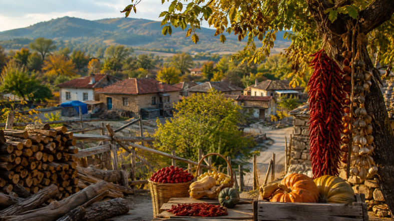 Balıkesir’in Köylerinde Sonbahar Hazırlığı Başladı