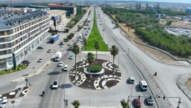 Büyükşehir Belediyesi, Bandırma’nın kent girişini baştan aşağı yeniledi