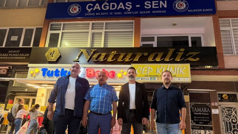 Çağdaş-Sen Balıkesir’de örgütlenme çalışmalarını hızlandırdı