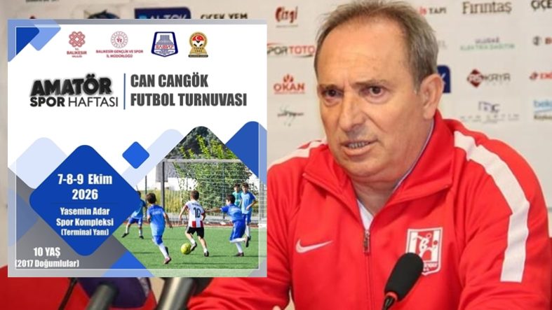 Can Cangök'ün Adı Minik Futbolcularla Yaşayacak