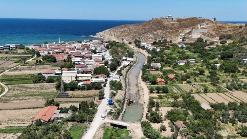 Erdek’te taşkın riskine karşı yeni çalışma